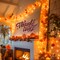 300 Led Orange Outdoor String Lights Waterproof Halloween Decorations, 108 Ft Thanksgiving Decor Lights 8 Modes Plug in Fairy Lights for Bedroom Yard Wedding Room Decor